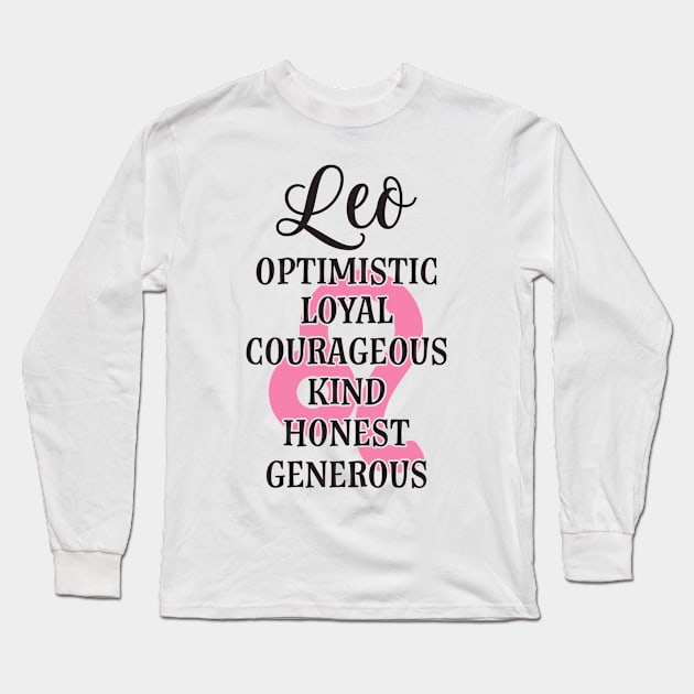 Leo Zodiac Long Sleeve T-Shirt by thechicgeek